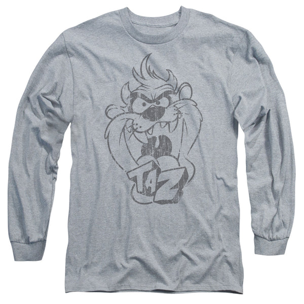 Looney Tunes - Faded Taz Adult Long Sleeve