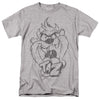 Looney Tunes - Faded Taz Adult Regular Fit Short Sleeve