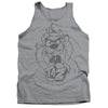 Looney Tunes - Faded Taz Adult Tank Top