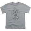 Looney Tunes - Faded Taz Youth Short Sleeve