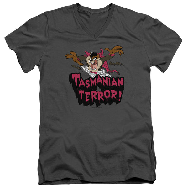 Looney Tunes - Taz Terror Adult Slim Fit V Neck Cotton