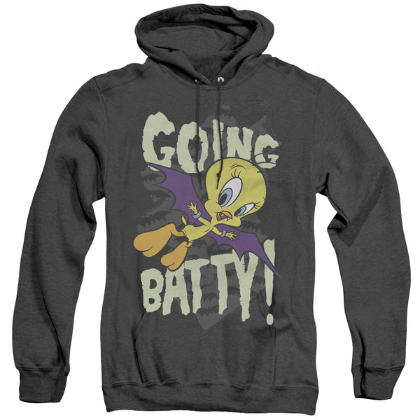 Looney Tunes - Going Batty Adult Heather Hoodie