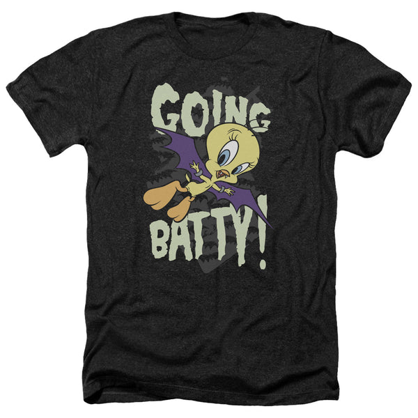 Looney Tunes - Going Batty Adult Regular Fit Heather Short Sleeve