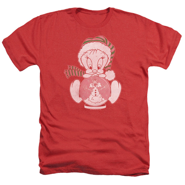 Looney Tunes - Tweey Globe Adult Regular Fit Heather Short Sleeve
