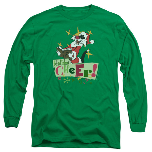 Looney Tunes - Cheer Sylvester Adult Long Sleeve