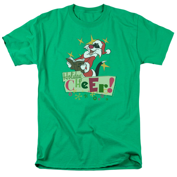 Looney Tunes - Cheer Sylvester Adult Regular Fit Short Sleeve