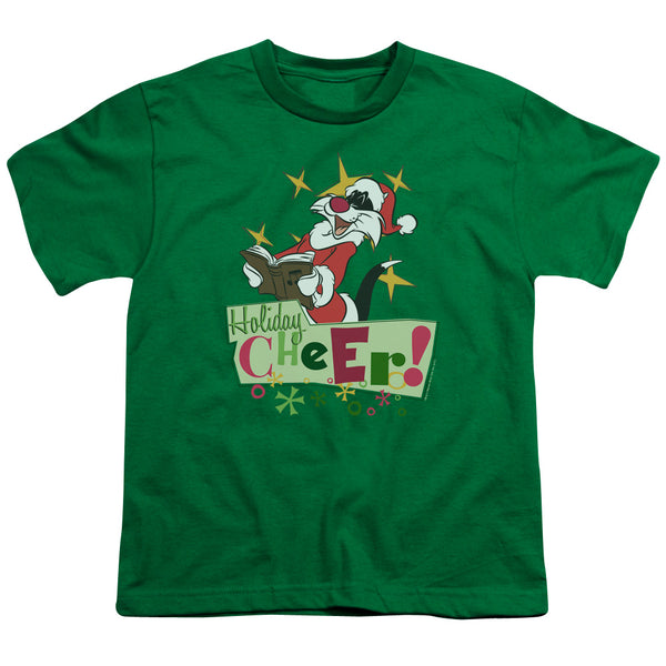 Looney Tunes - Cheer Sylvester Youth Short Sleeve