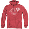 Looney Tunes - Daffy Holidays Adult Heather Hoodie