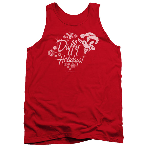 Looney Tunes - Daffy Holidays Adult Tank Top