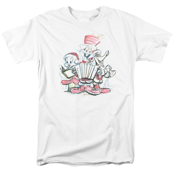 Looney Tunes - Holiday Sketch Adult Regular Fit Short Sleeve