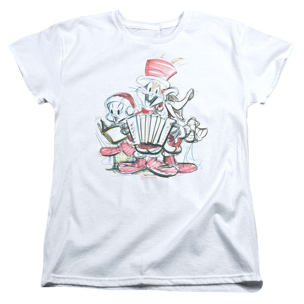 Looney Tunes - Holiday Sketch Women's Short Sleeve