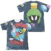 Looney Tunes - Disintergrate (Front - Back Print) Adult Regular Fit Short Sleeve 65 - 35 Poly - Cotton