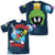Looney Tunes - Disintergrate (Front - Back Print) Adult Regular Fit Short Sleeve 100% Poly