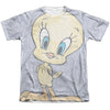 Looney Tunes - Tweety Girl Adult Regular Fit Short Sleeve 65 - 35 Poly - Cotton