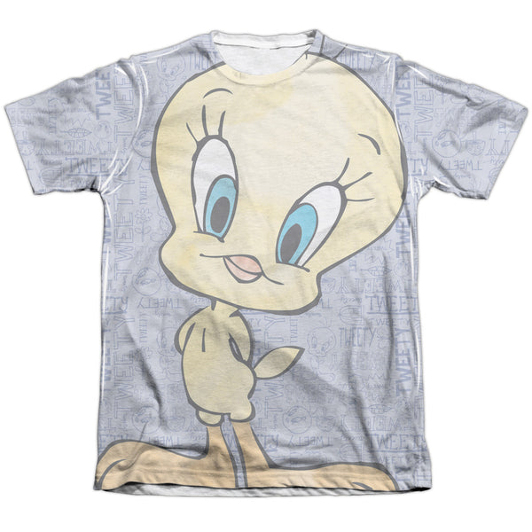 Looney Tunes - Tweety Girl Adult Regular Fit Short Sleeve 65 - 35 Poly - Cotton