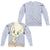 Looney Tunes - Tweety Girl (Front - Back Print) L - S Adult Poly Crew