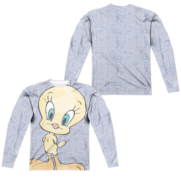 Looney Tunes - Tweety Girl (Front - Back Print) L - S Adult Poly Crew