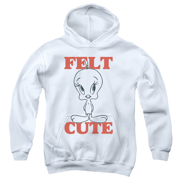 Looney Tunes - Felt Cute Youth Hooded Sweatshirt