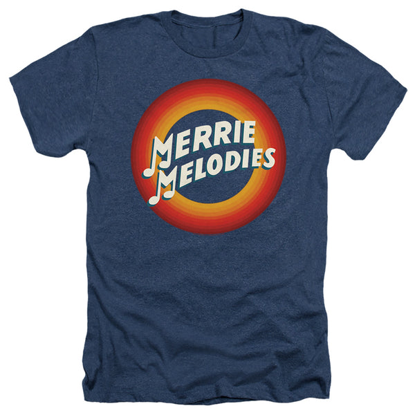 Looney Tunes - Merrie Logo Adult Regular Fit Heather Short Sleeve