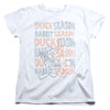 Looney Tunes - Duck Season Rabbit Season Women's Short Sleeve