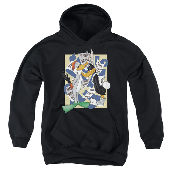 Looney Tunes - Rabbit Season Duck Season Youth Hooded Sweatshirt