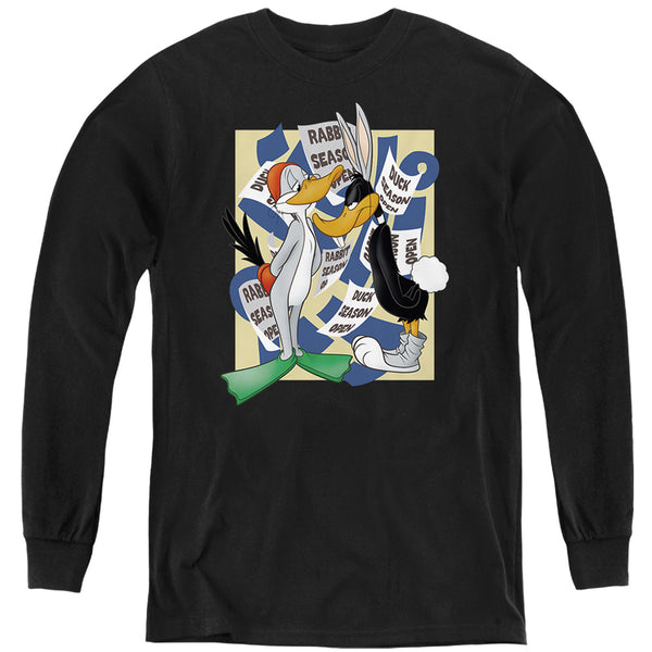Looney Tunes - Rabbit Season Duck Season L - S Youth