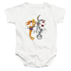 Looney Tunes - Bugs And Lola Kiss Valentine's Day Infant Snapsuit