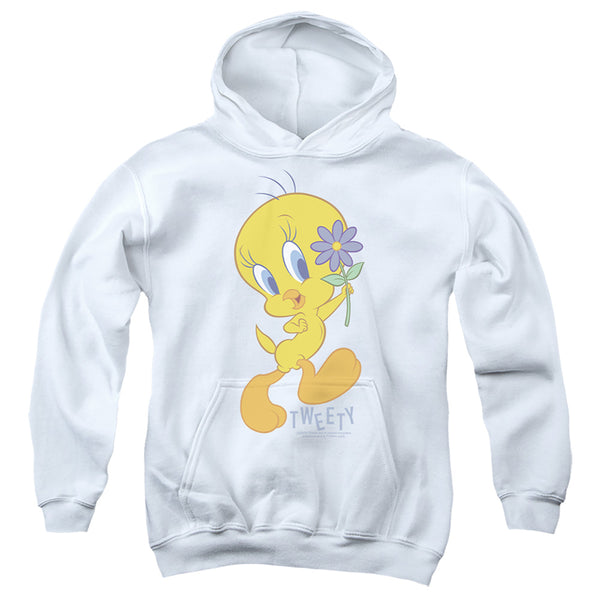 Looney Tunes - Tweety Flower Youth Hooded Sweatshirt