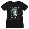 Luther Vandross Singing On Stage-Ladies S/S Tshirt