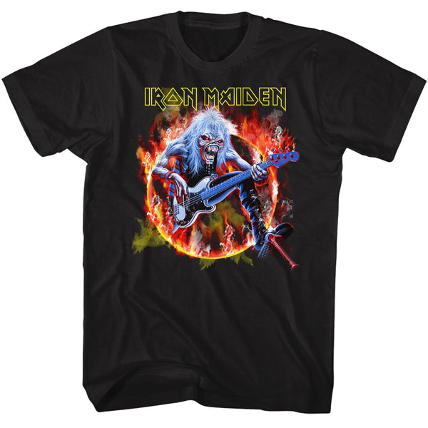 Flaming Circle - Iron Maiden T-Shirt