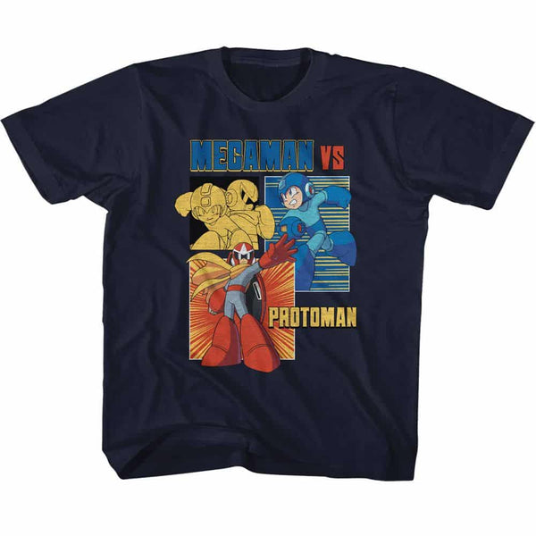 Mega Man Vs Protoman-Toddler S/S Tshirt