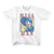Mega Man Square And Stars-Youth S/S Tshirt
