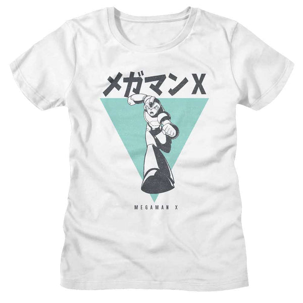 Mega Man Incoming-Ladies S/S Tshirt