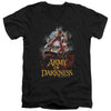 Army Of Darkness - Bloody Poster Adult Slim Fit V Neck Cotton