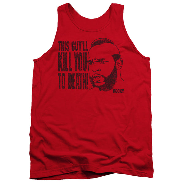 Rocky III - Kill You To Death Adult Tank Top