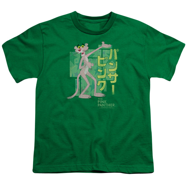 Pink Panther - Asian Letters Youth Short Sleeve
