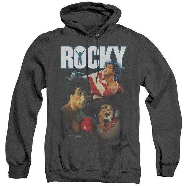 Rocky - I Did It Adult Heather Hoodie