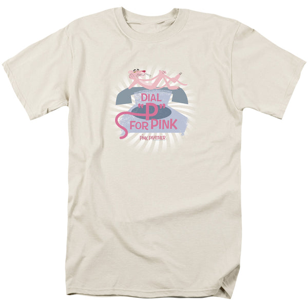 Mgm - Pink Panther - Dial P For Pink Adult Regular Fit Short Sleeve
