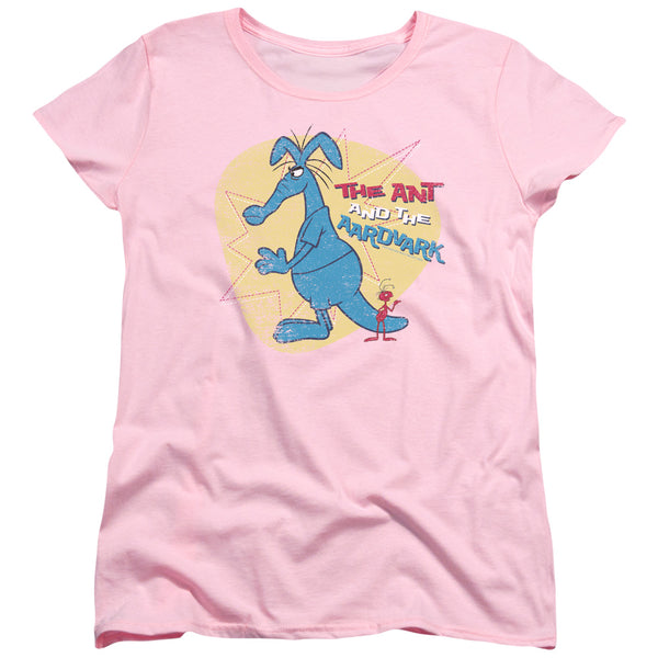 Pink Panther - Ant And Aardvark Women's Short Sleeve