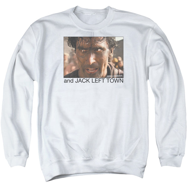 Army Of Darkness - Jack Left Town Adult Crewneck Sweatshirt