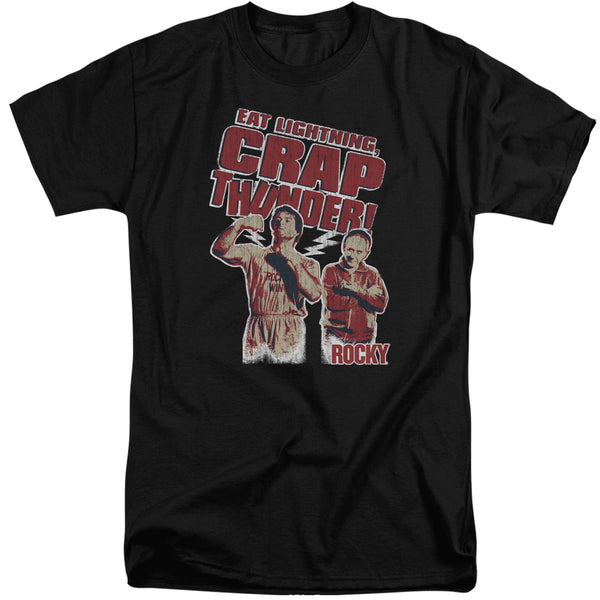 Rocky - Eat Lightning Adult Tall Fit Short Sleeve