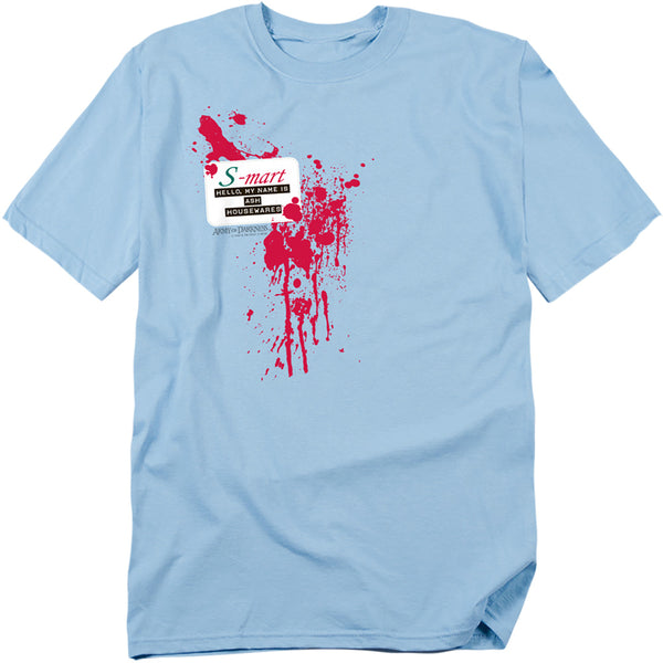 Army Of Darkness - S Mart Name Tag Adult Regular Fit Short Sleeve