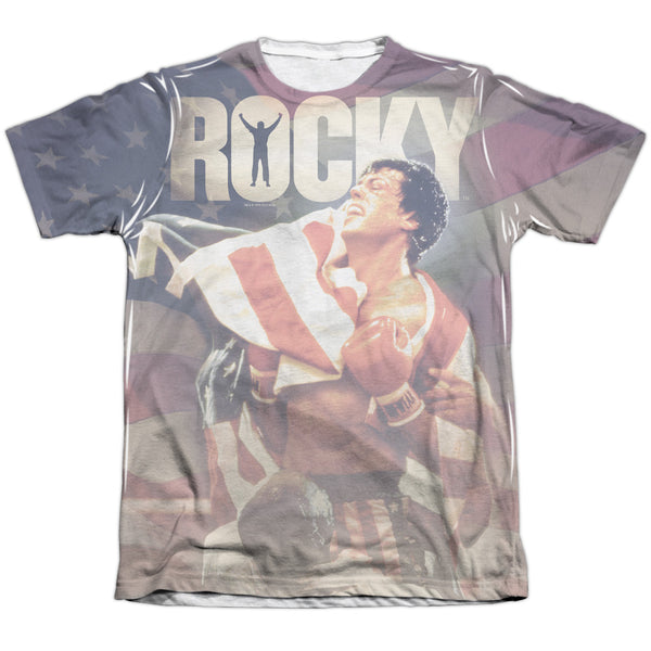 Rocky - American Dreams Adult Regular Fit Short Sleeve 65 - 35 Poly - Cotton