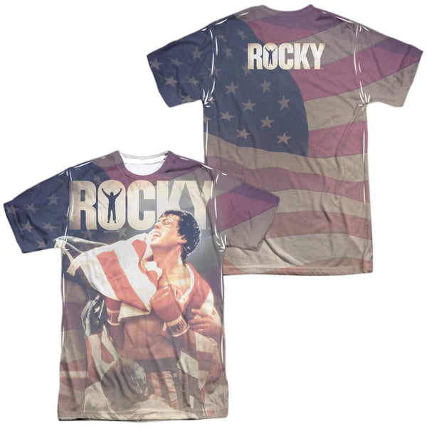 Rocky - American Dreams (Front - Back Print) Adult Regular Fit Short Sleeve 100% Poly