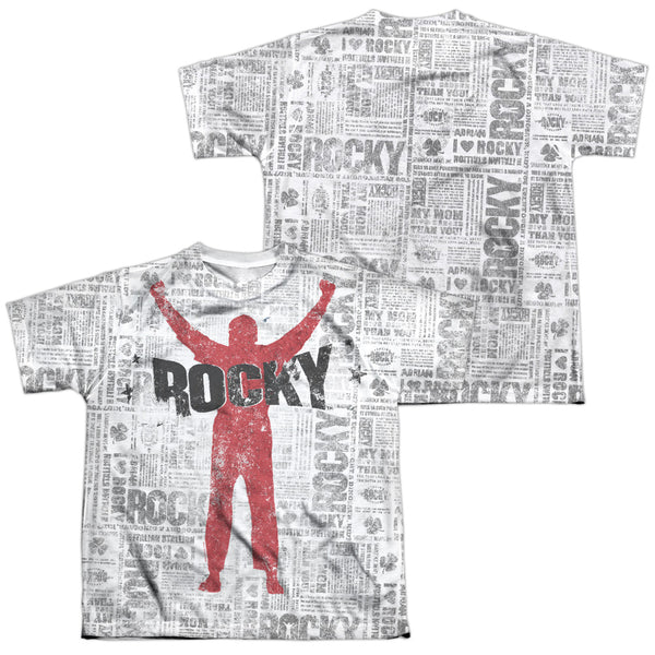 Rocky - News Press (Front - Back Print) Youth Short Sleeve 100% Poly