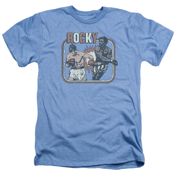 Rocky - Big Fight Adult Regular Fit Heather Short Sleeve