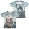 Rocky - Montage (Front - Back Print) Adult Regular Fit Short Sleeve 65 - 35 Poly - Cotton