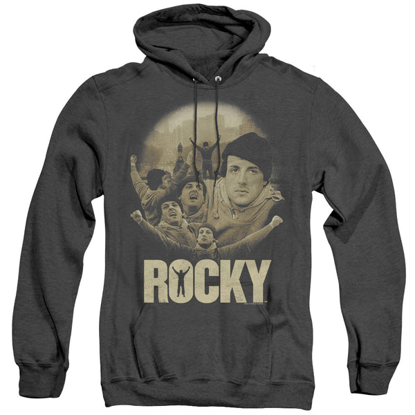 Rocky - Feeling Strong Adult Heather Hoodie