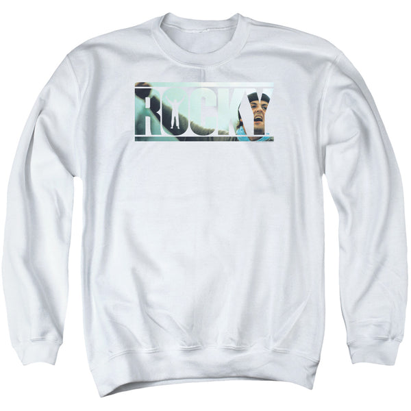 Rocky - Cutout Logo Adult Crewneck Sweatshirt