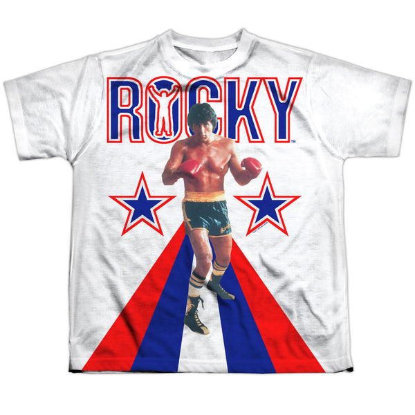 Rocky - Red White And Blue Youth Short Sleeve 100% Poly